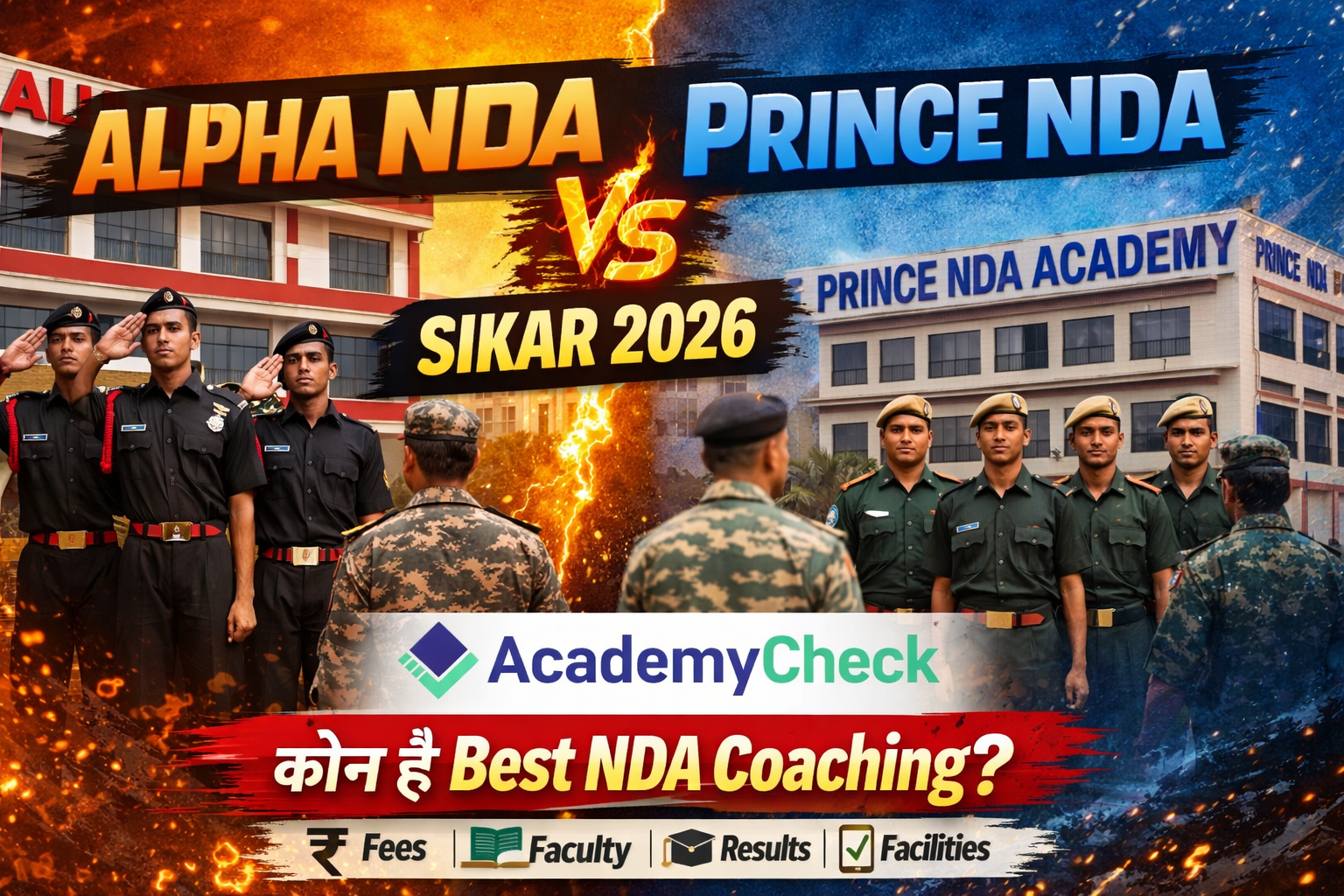 Best NDA Coaching in Sikar 2026: Alpha NDA Academy vs Prince NDA Academy (Honest Review)